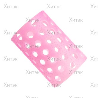 Бигуди на пластиковые Eurostil розовые, 41 мм (12 шт)