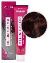 Перманентная крем-краска для волос Ollin Color 5/5 светлый шатен махаг., 60 мл