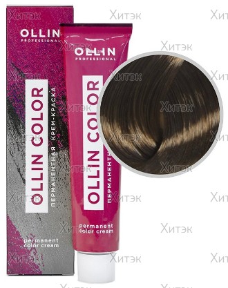 Перманентная крем-краска для волос Ollin Color 6/7 темно-русый кор., 100 мл