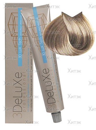 Крем-краска для волос 3DeLuXe 10/0 Платиновый блондин, 100 мл