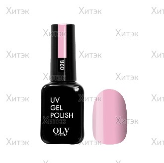 Гель-лак для ногтей Oly Style т. 028 нежно-розовый, 10 мл