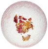 Двухцветный бурлящий шар с лепестками роз, 130 г