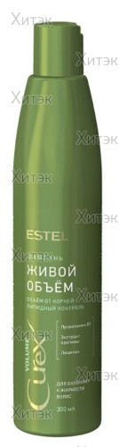 Шампунь "Живой объём" Curex Volume для склонных к жирности волос, 300 мл